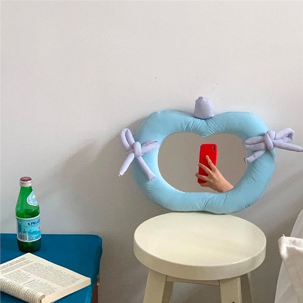 INS Korean-style Pillow Cotton-filled Fabric Home Decoration Mirror