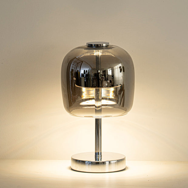 Decorative Table Lamp Glass Lamps Nordic Simple Bedside Personality Bar Ambience Light