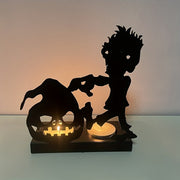 Skeleton Candle Holder Metal Iron Crafts Home Decor Candle Holders