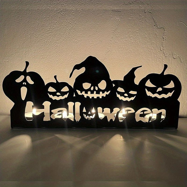 Skeleton Candle Holder Metal Iron Crafts Home Decor Candle Holders