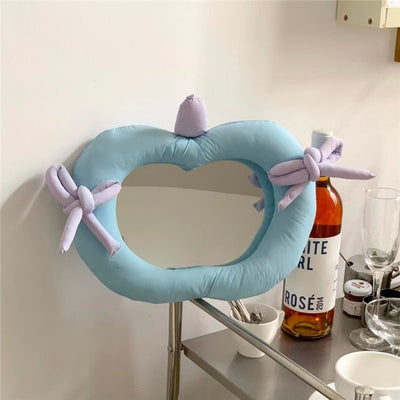 INS Korean-style Pillow Cotton-filled Fabric Home Decoration Mirror